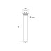 Штуцер для виносного давача Thermo Alliance Standart 140х13х1/2" SD256W15