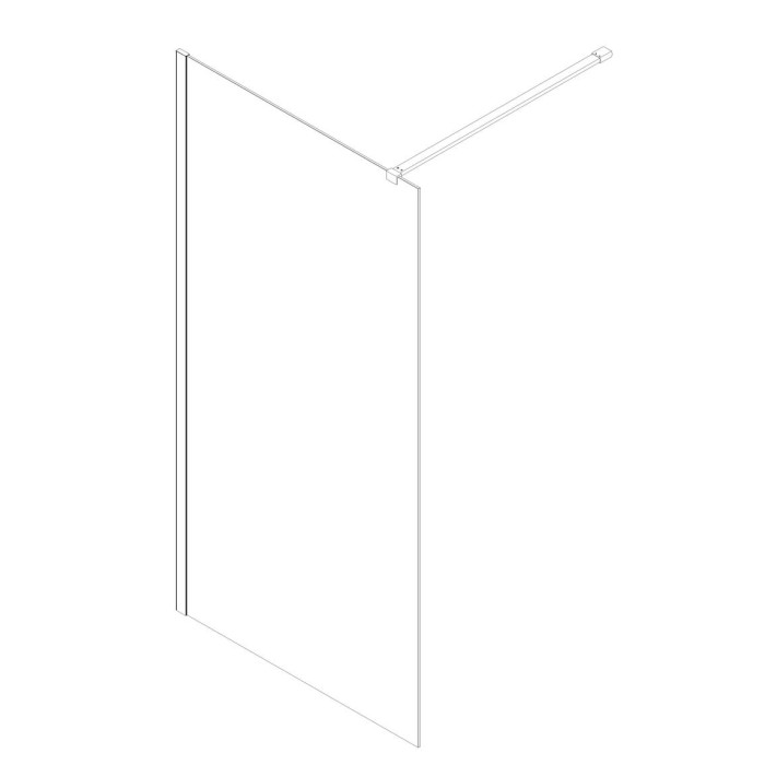 Душова перегородка Koer SR SP01-90x200-TR-01 Walk-In прозоре скло Easy Clean 8мм, хром (KR5392) Душова перегородка Koer SR SP01-90x200-TR-01 Walk-In прозоре скло Easy Clean 8мм, хром (KR5392)