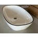 Раковина накладна Mixxus Premium DIVERSE-0111 EDGE BLACK 600х380х140mm (MP6562)