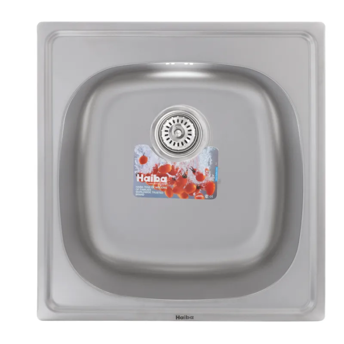 Мийка кухонна HAIBA 50x47 (decor) (HB0541) Мийка кухонна HAIBA 50x47 (decor) (HB0541)