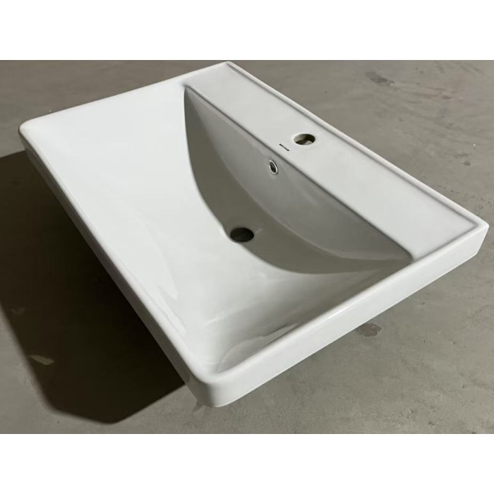 Раковина меблева MIXXUS PREMIUM STYLE-1502 700х480х190mm з отвором під змішувач та переливом (MP6499) Раковина меблева MIXXUS PREMIUM STYLE-1502 700х480х190mm з отвором під змішувач та переливом (MP6499)