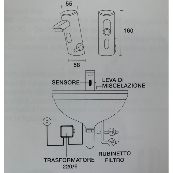 Змішувач інфрачервоний для умивальника TREMOLADA TREMO-8503 Змішувач інфрачервоний для умивальника TREMOLADA TREMO-8503