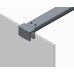 Душова перегородка Koer SR SP01-120x200-TR-01 Walk-In прозоре скло Easy Clean 8мм, хром (KR5394)