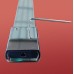 Душова перегородка Koer SR SP01-120x200-TR-01 Walk-In прозоре скло Easy Clean 8мм, хром (KR5394)