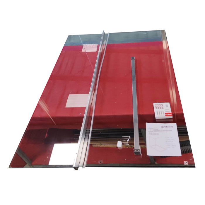 Душова перегородка Koer SR SP01-120x200-TR-01 Walk-In прозоре скло Easy Clean 8мм, хром (KR5394) Душова перегородка Koer SR SP01-120x200-TR-01 Walk-In прозоре скло Easy Clean 8мм, хром (KR5394)