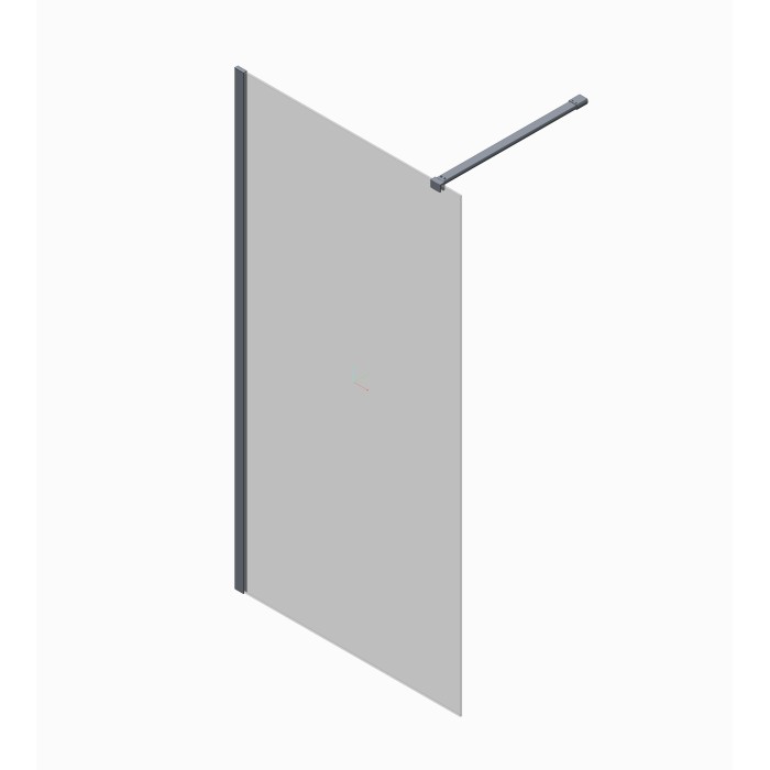 Душова перегородка Koer SR SP01-120x200-TR-01 Walk-In прозоре скло Easy Clean 8мм, хром (KR5394) Душова перегородка Koer SR SP01-120x200-TR-01 Walk-In прозоре скло Easy Clean 8мм, хром (KR5394)