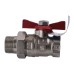Кран кульовий ARCO    1″ SENA 154105 прямий з американкою (754105)