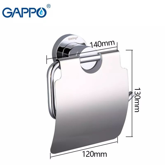 Паперотримач GAPPO G1803, хром Паперотримач GAPPO G1803, хром