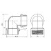 Кут Thermo Alliance Forte 1" ЗЗ SF37325