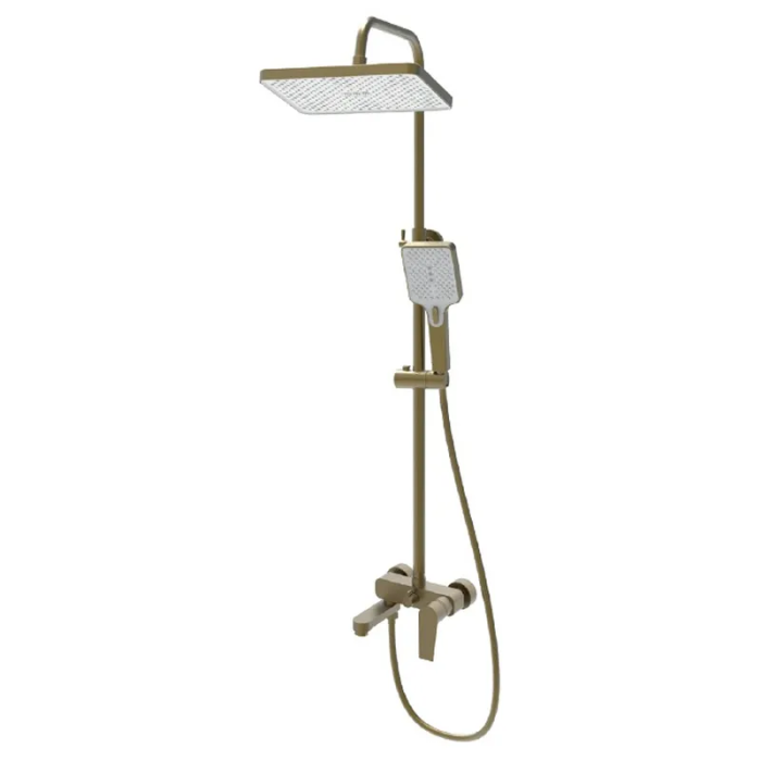 Душова колона зі змішувачем Haiba MILANO 003-J BRUSHED GOLD (HB9620) Душова колона зі змішувачем Haiba MILANO 003-J BRUSHED GOLD (HB9620)