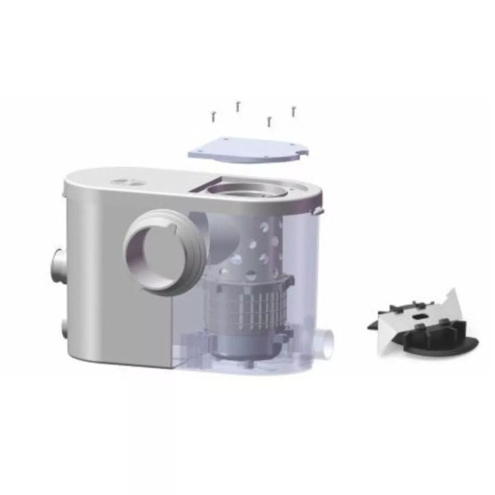 Установка каналізаційна SHIMGE WT 500A (0,5 кВт, Нmax 9 м, Qmax 125 л/хв) Установка каналізаційна SHIMGE WT 500A (0,5 кВт, Нmax 9 м, Qmax 125 л/хв)