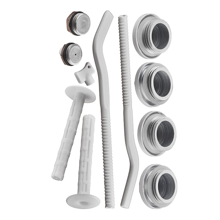 Комплект для радіатора 1/2" (з кріпленнями) Bitherm SET-03 (BT0554) Комплект для радіатора 1/2" (з кріпленнями) Bitherm SET-03 (BT0554)