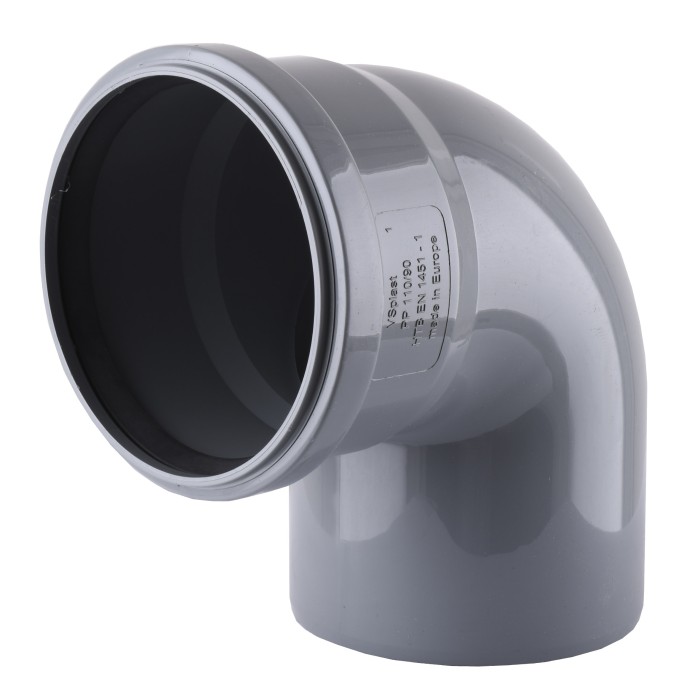 Коліно VSplast 110x90° * Коліно VSplast 110x90° *