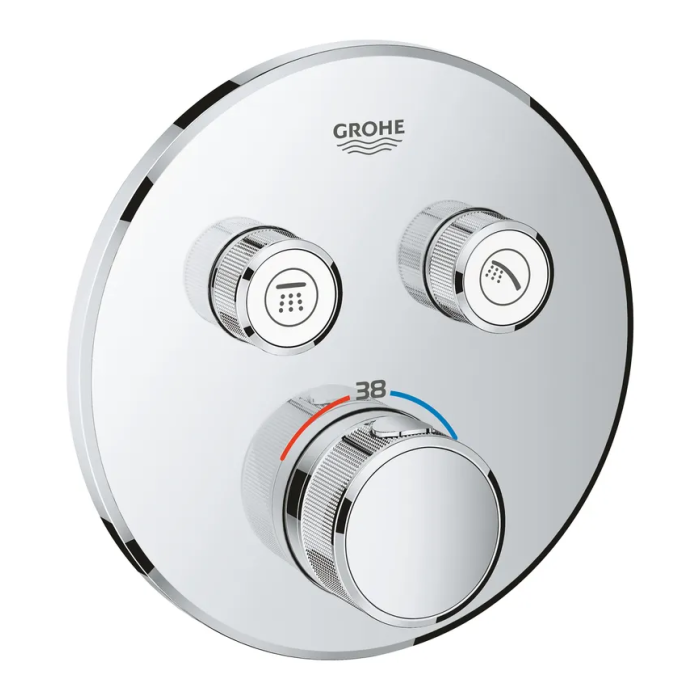 Термостат прихованого монтажу на 2 споживача Grohe Grohtherm SmartControl (29119000) Термостат прихованого монтажу на 2 споживача Grohe Grohtherm SmartControl (29119000)