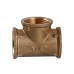 Трійник 3/4″ВВВ латунний LT441S OPTIMUM