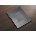 Панель змиву Koer KT-0607-07 157x198x10mm пластикова, кнопка квадратна (колір графіт) (KR5345)