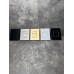 Панель змиву Koer KT-0607-07 157x198x10mm пластикова, кнопка квадратна (колір графіт) (KR5345)