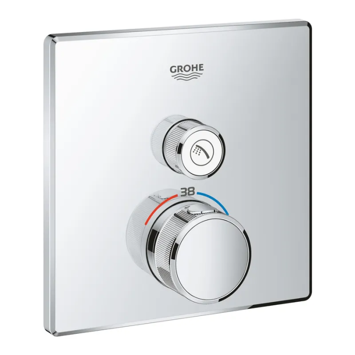 Термостат прихованого монтажу із одною кнопкою керування Grohe Grohtherm SmartControl (29123000) Термостат прихованого монтажу із одною кнопкою керування Grohe Grohtherm SmartControl (29123000)