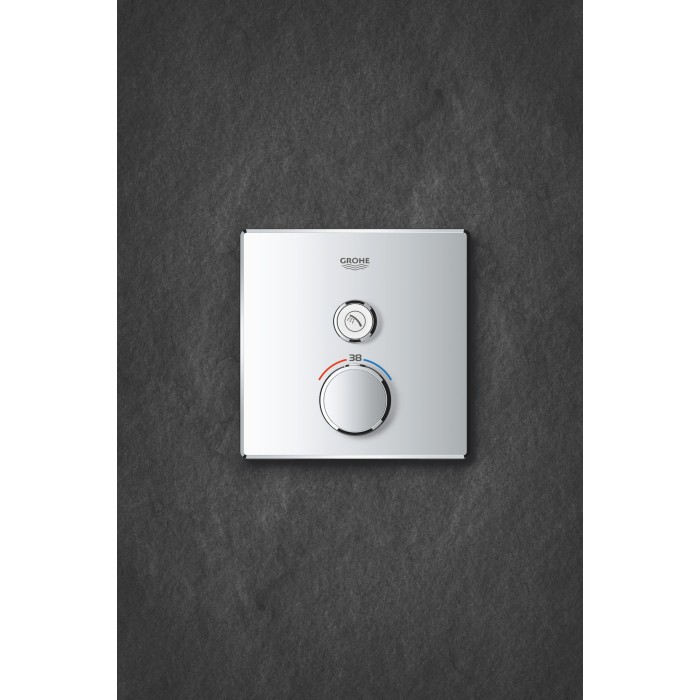 Термостат прихованого монтажу із одною кнопкою керування Grohe Grohtherm SmartControl (29123000) Термостат прихованого монтажу із одною кнопкою керування Grohe Grohtherm SmartControl (29123000)