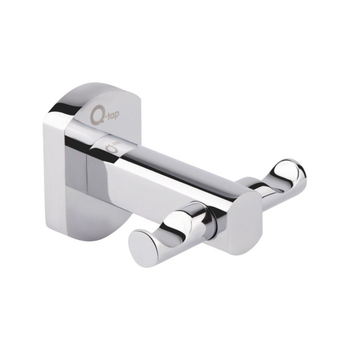 Гачок Qtap Liberty подвійний QTLIBCRM1154 Chrome Гачок Qtap Liberty подвійний QTLIBCRM1154 Chrome