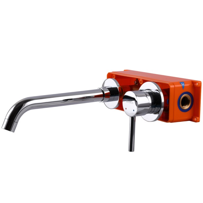 Змішувач для умивальника Globus Lux LAZER Pro GLPR-204-00-SMART Змішувач для умивальника Globus Lux LAZER Pro GLPR-204-00-SMART