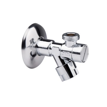 Кран приладовий буксовий Icma 1/2" кутовий №518