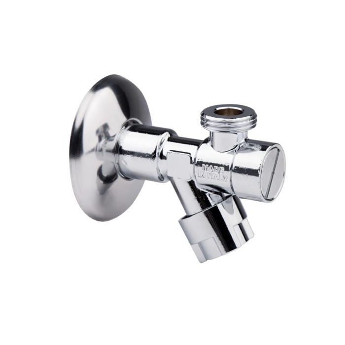 Кран приладовий буксовий Icma 1/2" кутовий №518 Кран приладовий буксовий Icma 1/2" кутовий №518