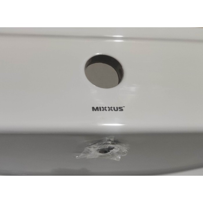 Раковина меблева Mixxus Premium CUBIC-1501 610х460х170mm з отвором під змішувач та переливом (MP6495) Раковина меблева Mixxus Premium CUBIC-1501 610х460х170mm з отвором під змішувач та переливом (MP6495)