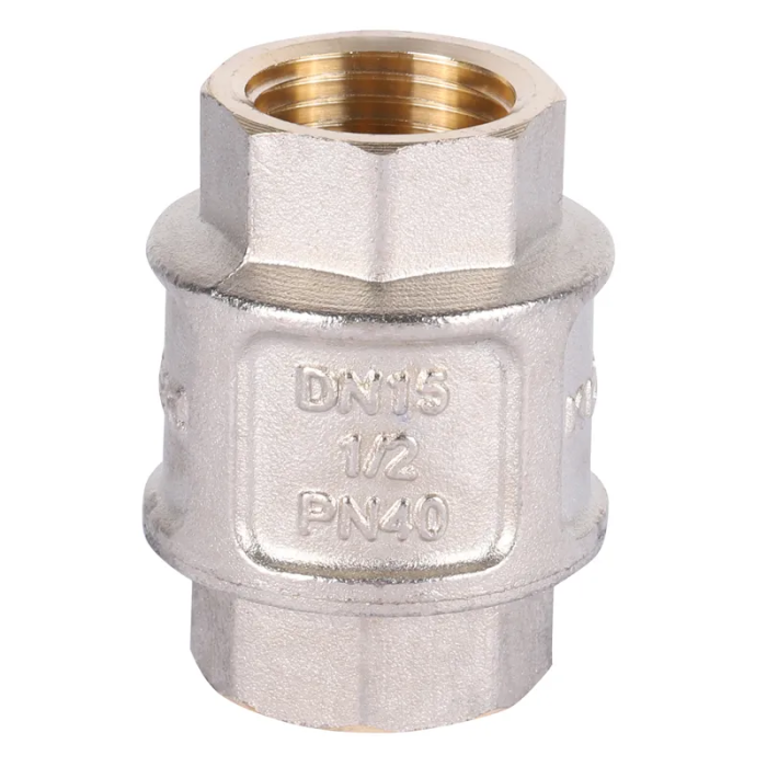 Клапан зворотний Koer (нікельований) 1/2" (Koer KR.172.N) (KR2780) Клапан зворотний Koer (нікельований) 1/2" (Koer KR.172.N) (KR2780)