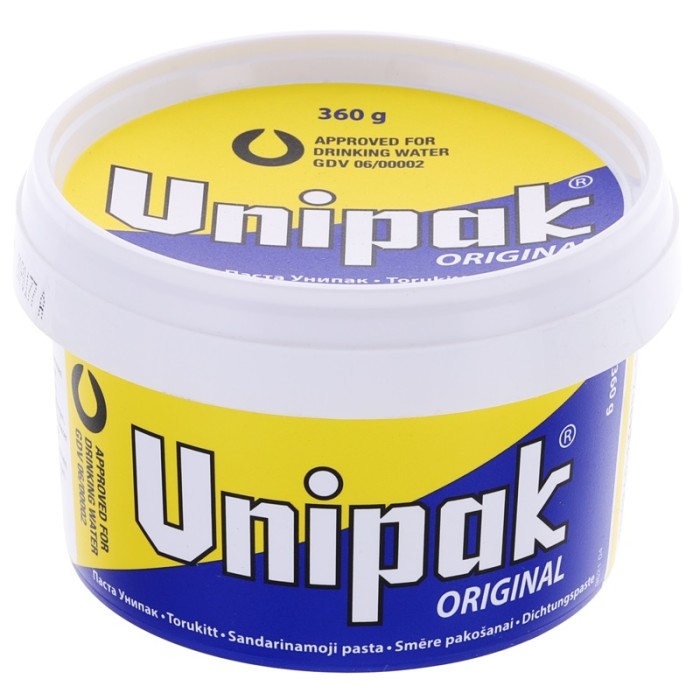 Паста пакувальна для води 360g UNIPAK (банка) Паста пакувальна для води 360g UNIPAK (банка)