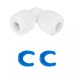 Кутовий фітинг ITAL 1/4"Q x 1/4"Q (кратно 10 шт) (ST009A)