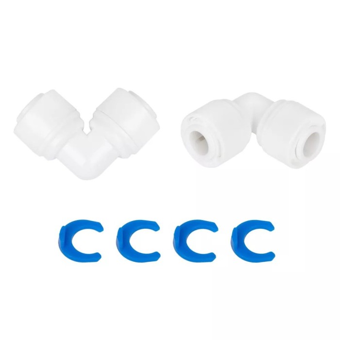 Кутовий фітинг ITAL 1/4"Q x 1/4"Q (кратно 10 шт) (ST009A) Кутовий фітинг ITAL 1/4"Q x 1/4"Q (кратно 10 шт) (ST009A)