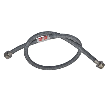 Гнучке підведення Zerix ZHN-02-FM1/2"-030 (нейлонове обплетення, гайки нерж) (ZX5146)
