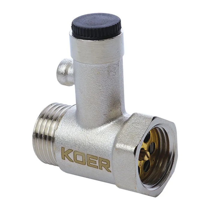 Запобіжний клапан для бойлера 1/2 "Koer KR.1039 (KR2674) Запобіжний клапан для бойлера 1/2 "Koer KR.1039 (KR2674)