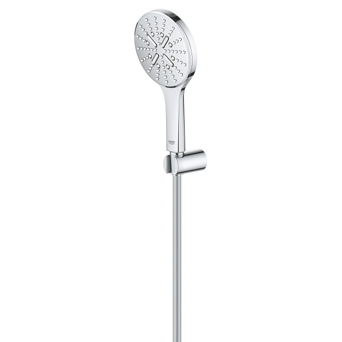 Душовий набір з тримачем, 3 режими струменю Grohe Rainshower SmartActive (26581000) Душовий набір з тримачем, 3 режими струменю Grohe Rainshower SmartActive (26581000)