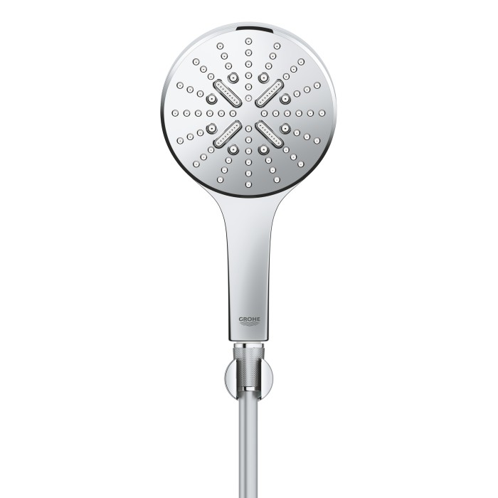 Душовий набір з тримачем, 3 режими струменю Grohe Rainshower SmartActive (26581000) Душовий набір з тримачем, 3 режими струменю Grohe Rainshower SmartActive (26581000)