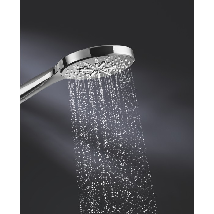 Душовий набір з тримачем, 3 режими струменю Grohe Rainshower SmartActive (26581000) Душовий набір з тримачем, 3 режими струменю Grohe Rainshower SmartActive (26581000)