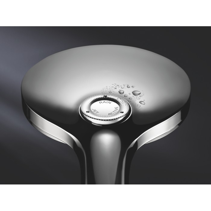 Душовий набір з тримачем, 3 режими струменю Grohe Rainshower SmartActive (26581000) Душовий набір з тримачем, 3 режими струменю Grohe Rainshower SmartActive (26581000)