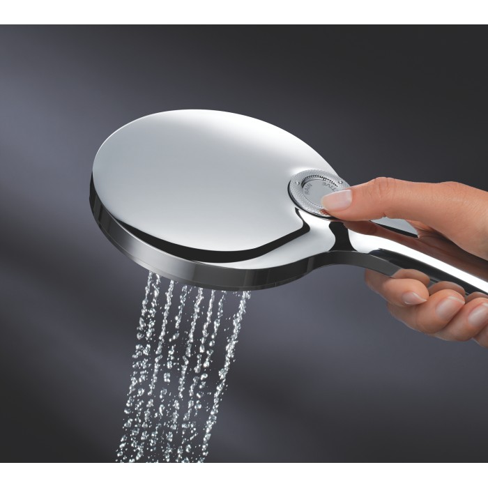 Душовий набір з тримачем, 3 режими струменю Grohe Rainshower SmartActive (26581000) Душовий набір з тримачем, 3 режими струменю Grohe Rainshower SmartActive (26581000)