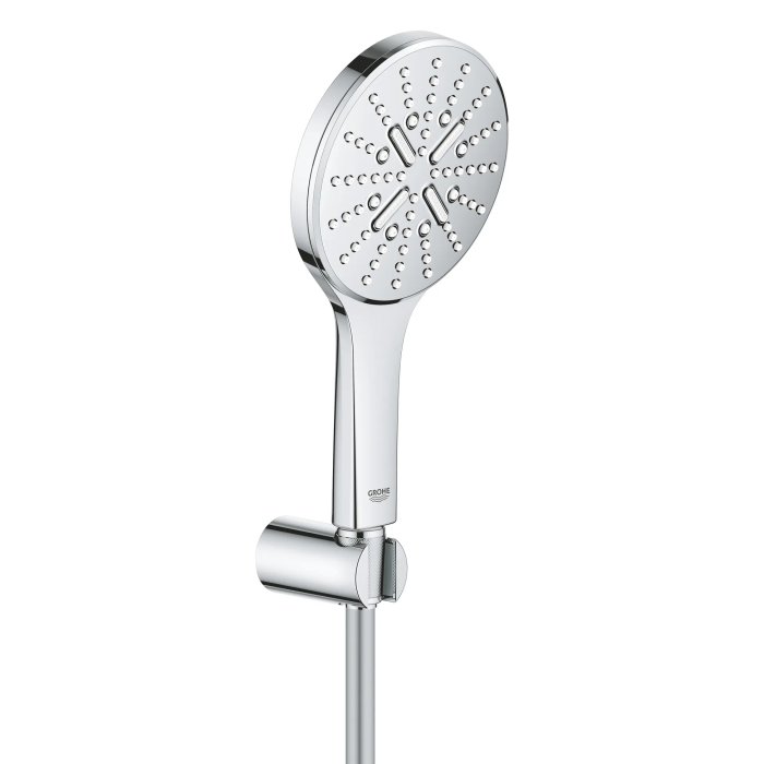 Душовий набір з тримачем, 3 режими струменю Grohe Rainshower SmartActive (26581000) Душовий набір з тримачем, 3 режими струменю Grohe Rainshower SmartActive (26581000)