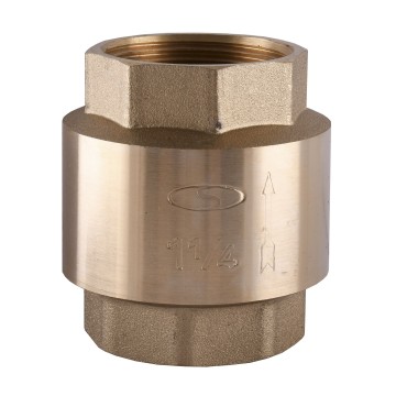 Клапан зворотного ходу води SOLOMON 1 1/4″ C6022 лат. шток