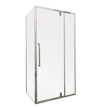 Душова кабіна без піддону Mixxus Premium BEVEL SC01-100x80x195-TR Chrome прозоре скло 6мм (MI6869)