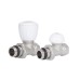 Комплект радіаторних кранів Thermo Alliance Standart 1/2" ВН прямий TAS230W15