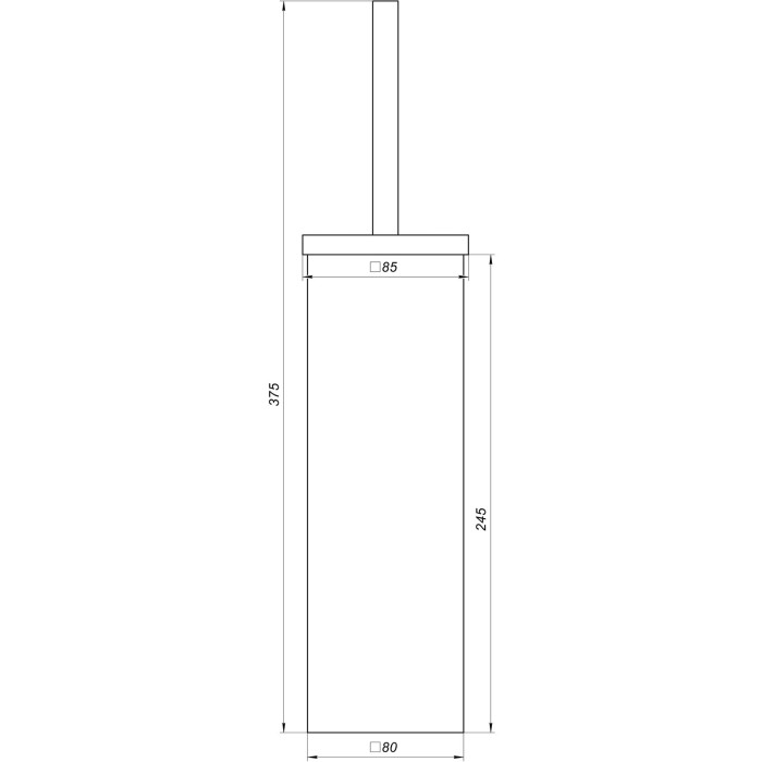 Йоржик Підлоговий Globus Lux SQ 9429B SUS304 Йоржик Підлоговий Globus Lux SQ 9429B SUS304