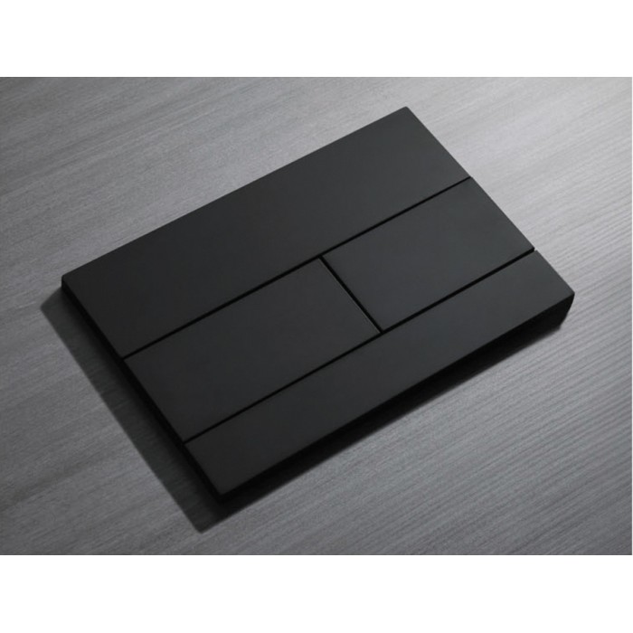 Панель змиву Koer KT-0603-05 240x160x10mm пластикова, кнопка лінійна (колір чорний матовий) (KR5320) Панель змиву Koer KT-0603-05 240x160x10mm пластикова, кнопка лінійна (колір чорний матовий) (KR5320)