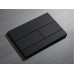 Панель змиву Koer KT-0603-05 240x160x10mm пластикова, кнопка лінійна (колір чорний матовий) (KR5320)
