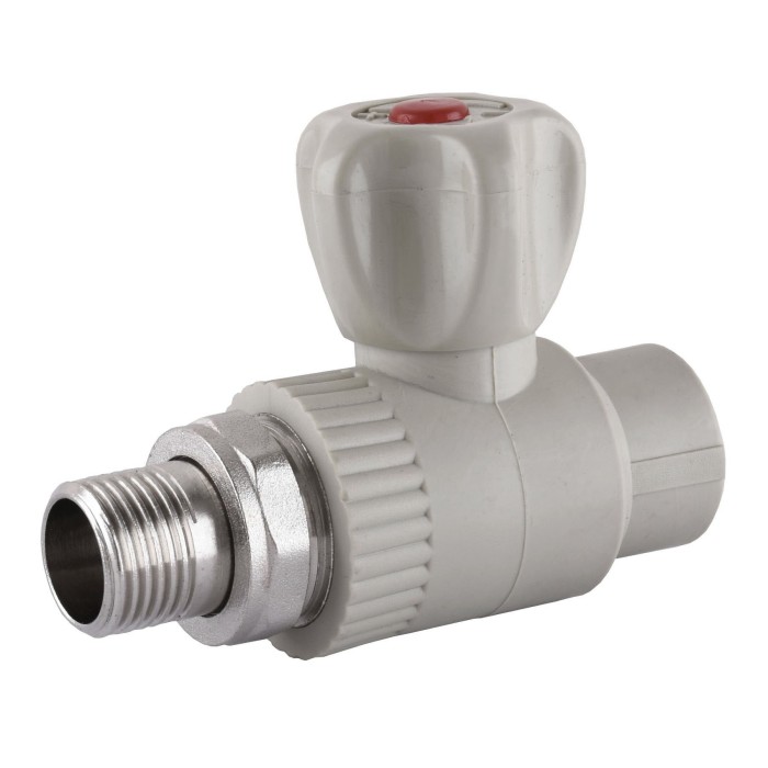 Кран радіаторний прямий Vsplast PPR ф20x1/2″ 2025 Кран радіаторний прямий Vsplast PPR ф20x1/2″ 2025