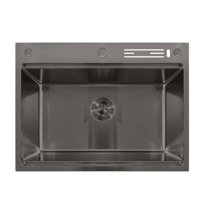 Мийка Mixxus MH7050-SK NANO-BLACK (3.0/0.8) з н.ст. зі сходинкою для суш.,з підст.під ножі(графіт)(MX1944) Мийка Mixxus MH7050-SK NANO-BLACK (3.0/0.8) з н.ст. зі сходинкою для суш.,з підст.під ножі(графіт)(MX1944)