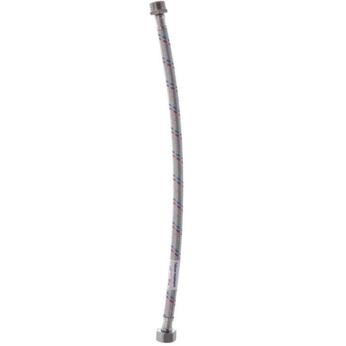 Гнучкий шланг для підключення води гайка 1/2'' - Штуцер 1/2'' (40 см) Zerix (ZX1561) Гнучкий шланг для підключення води гайка 1/2'' - Штуцер 1/2'' (40 см) Zerix (ZX1561)