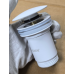 Донний клапан для раковини Koer PW-08-03 1 1/4''  без переливу автоматичнийСLICK-СLACK (Колір білий) (KR5787)